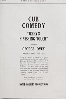 Jerry's Finishing Touch (1917) afişi
