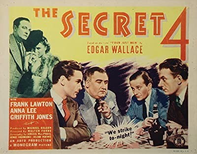 The Four Just Men (1939) afişi