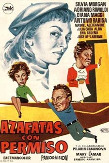 Azafatas Con Permiso (1959) afişi