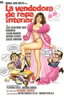 La Vendedora De Ropa Interior (1982) afişi