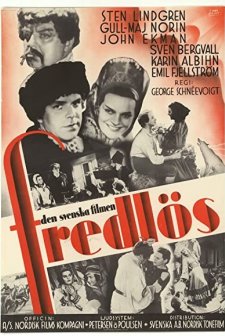 Fredløs (1935) afişi