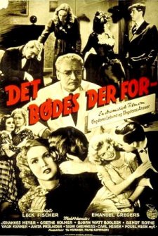 Det Bødes Der For (1944) afişi