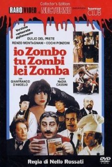 Io zombo, tu zombi, lei zomba (1983) afişi