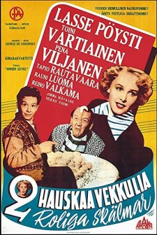 2 Hauskaa Vekkulia (1953) afişi