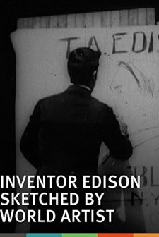 Edison Drawn By 'World' Artist (1896) afişi