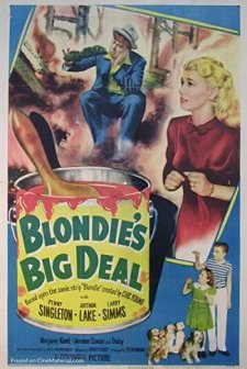 Blondie's Big Deal (1949) afişi