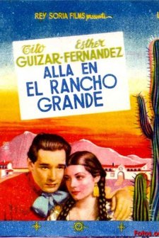 Allá En El Rancho Grande (1949) afişi
