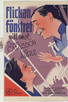 Flickan I Fönstret Mitt Emot (1942) afişi