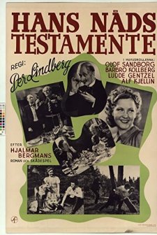 Hans Nåds Testamente (1940) afişi