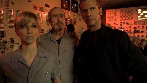 Dev Köpekbalığı Ahtapota Karşı Fotoğrafı