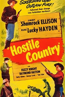 Hostile Country (1950) afişi