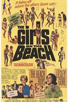 The Girls On The Beach (1965) afişi