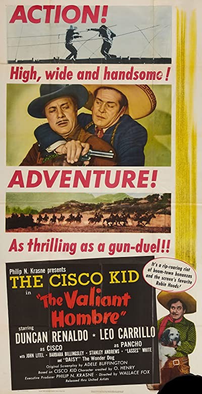 The Valiant Hombre (1948) afişi