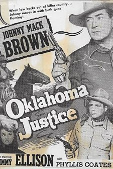 Oklahoma Justice (1951) afişi