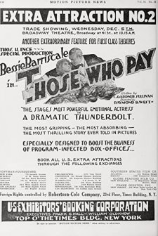 Those Who Pay (1917) afişi