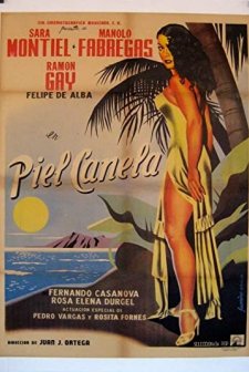 Piel Canela (1953) afişi