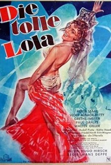 Die Tolle Lola (1954) afişi