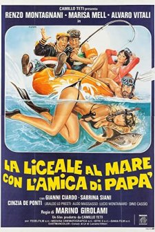 La Liceale Al Mare Con L'amica Di Papà (1980) afişi