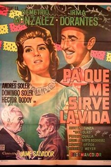 Pa' Qué Me Sirve La Vida (1961) afişi