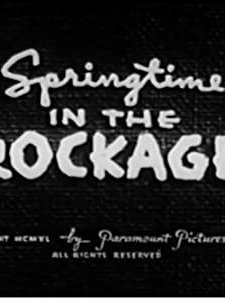 Springtime In The Rock Age (1940) afişi