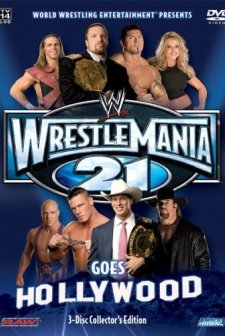 Wrestlemania 21 (2005) afişi