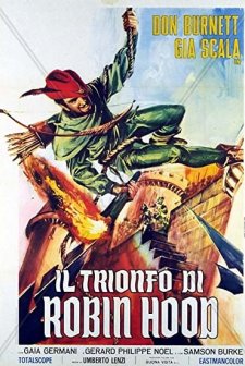 Il trionfo di Robin Hood (1962) afişi
