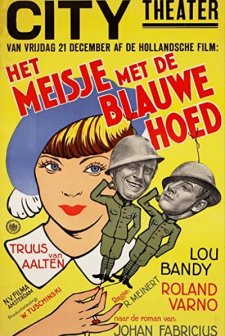 Het Meisje Met Den Blauwen Hoed (1934) afişi