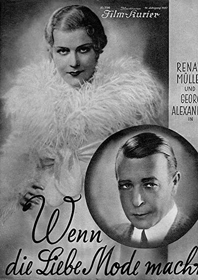 Wenn Die Liebe Mode Macht (1932) afişi