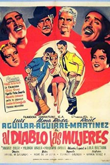 Al Diablo Las Mujeres (1955) afişi