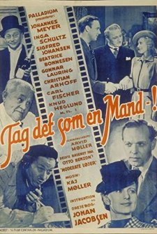 Tag Det Som En Mand (1941) afişi