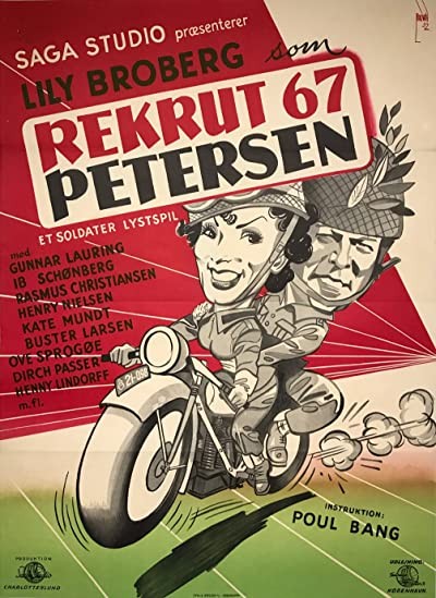 Rekrut 67, Petersen (1952) afişi