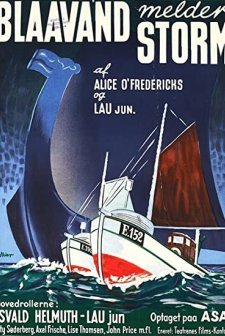 Blaavand Melder Storm (1938) afişi
