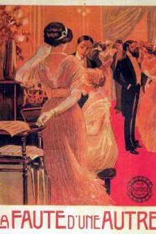 La faute d'une autre (1910) afişi