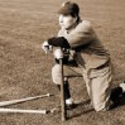 Gandhi at the Bat Fotoğrafı