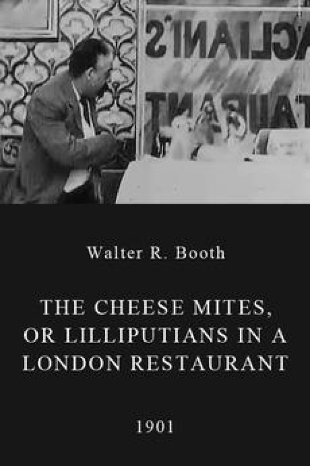 The Cheese Mites, Or Lilliputians in A London Restaurant (1901) afişi