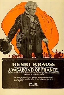 Le chemineau (1917) afişi