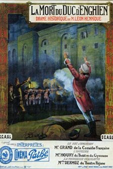 La mort du duc d'Enghien en 1804 (1909) afişi