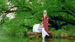 Die Gänsemagd Fotoğrafı