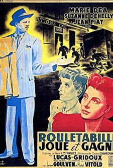 Rouletabille joue et gagne (1947) afişi