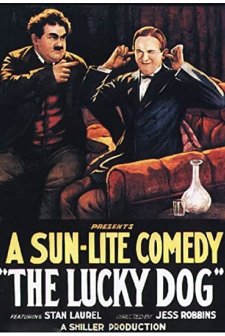 The Lucky Dog (1921) afişi