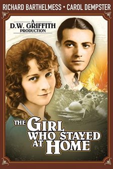 The Girl Who Stayed At Home (1919) afişi