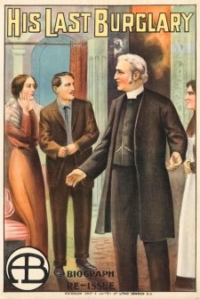 His Last Burglary (1910) afişi