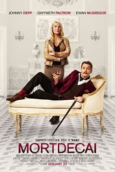 Üçkağıtçı Mortdecai (2015) afişi