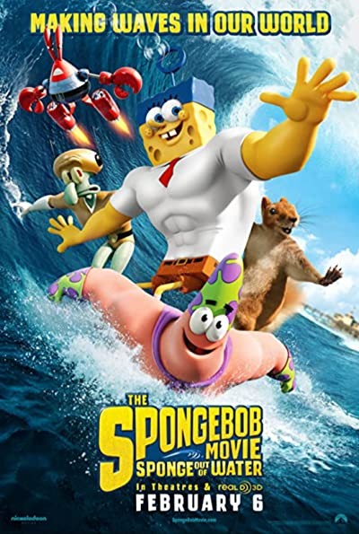 Sünger Bob Kare Pantolon 3D (2015) afişi