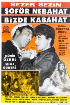 Şoför Nebahat Bizde Kabahat (1965) afişi
