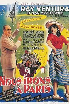 Nous irons à Paris (1950) afişi