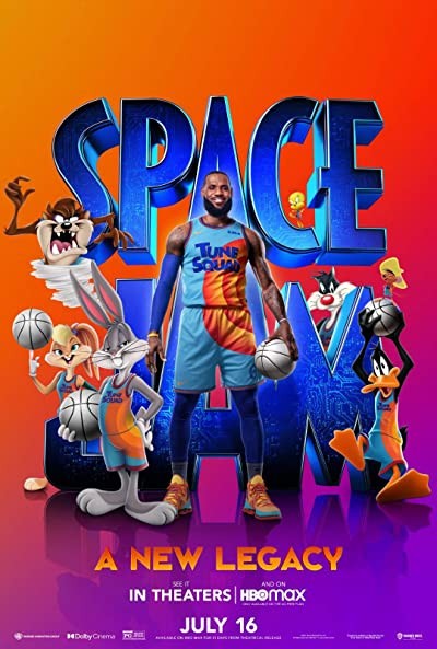 Space Jam: Yeni Efsane (2021) afişi