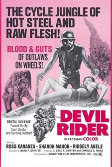 Devil Rider (1970) afişi