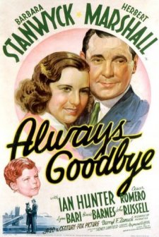 Always Goodbye (1938) afişi