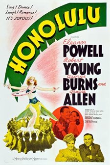 Honolulu (1939) afişi